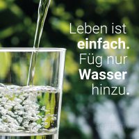 natürlich gesundes Wasser